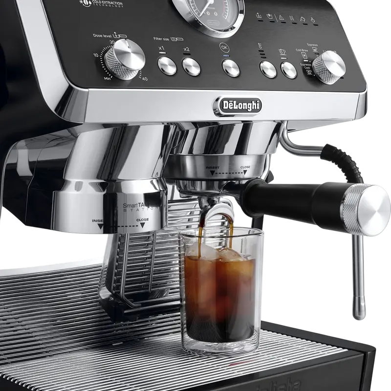 Cafetiera manuala DeLonghi EC 9555 BK, 1550W, Negru