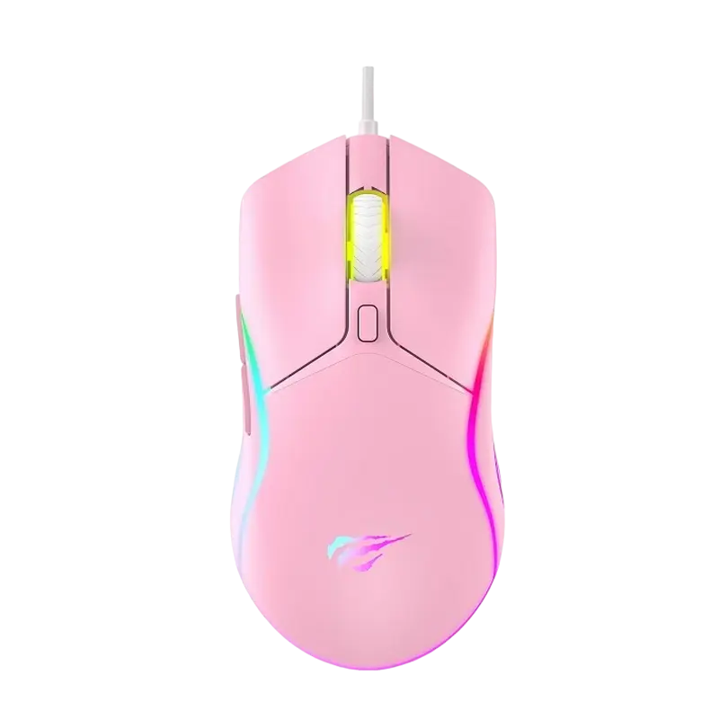 Cumpara  Periferice pentru PC - Gaming Mouse Havit MS1029, Roz..