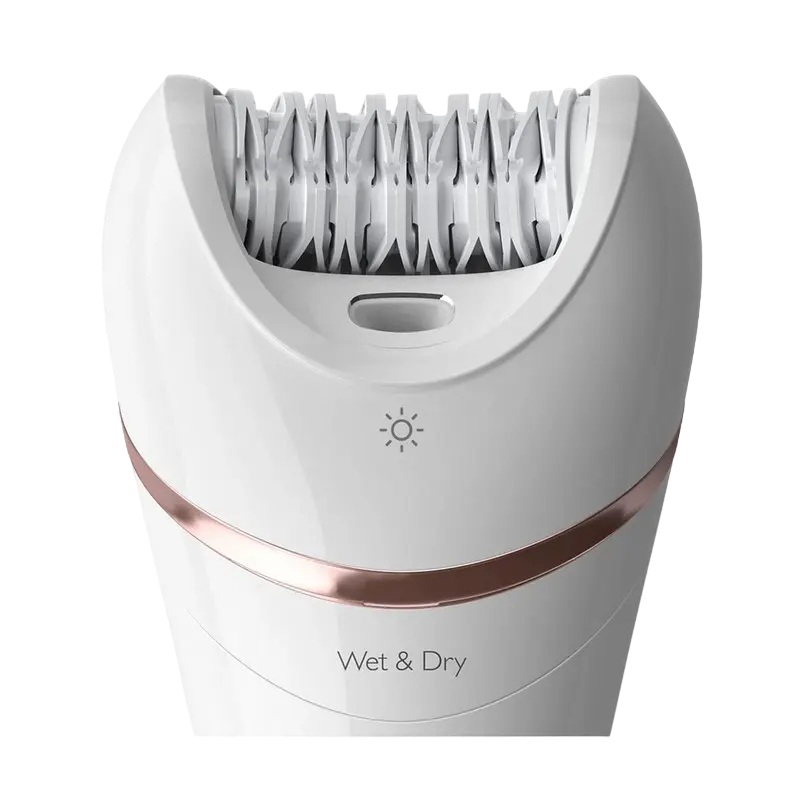 Epilator Philips BRE735/00, Alb | Roz