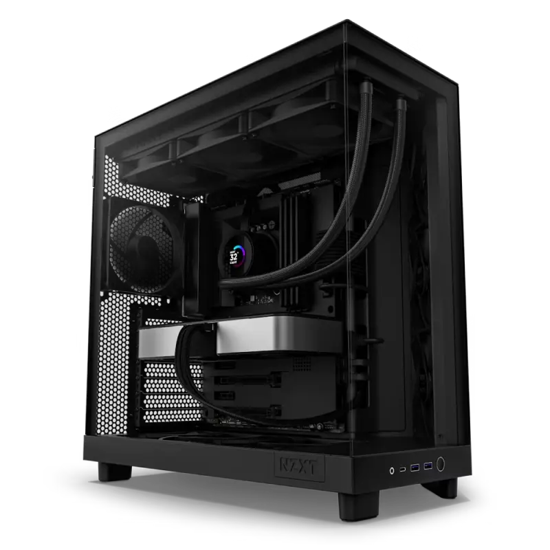 Carcasă PC NZXT H6 Flow, Midi-Tower..