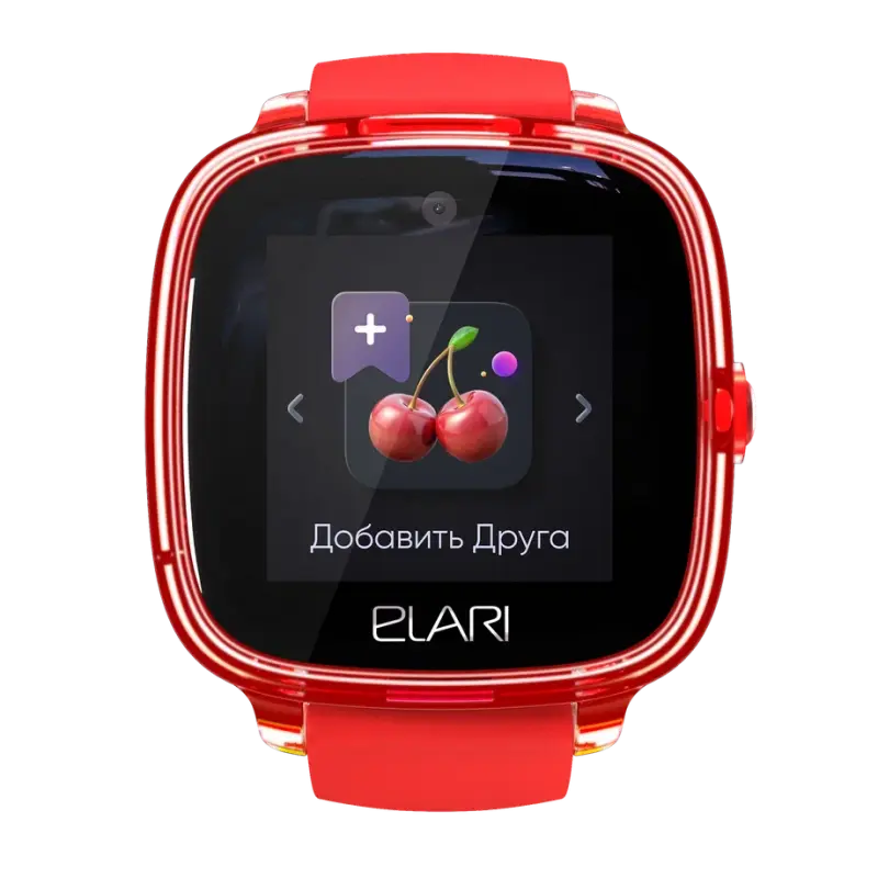 Ceasuri pentru copii Elari KidPhone Fresh 4G, 35mm, Roșu