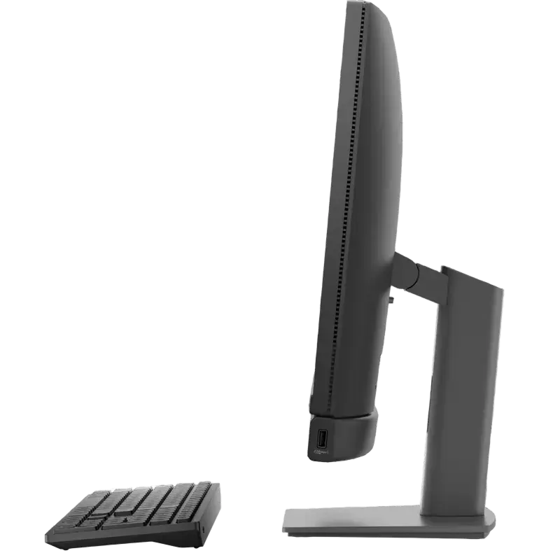 Моноблок DELL QC24250, 24", Intel Core Ultra 7 256, 16Гб/512Гб, Windows 11 Pro, Чёрный