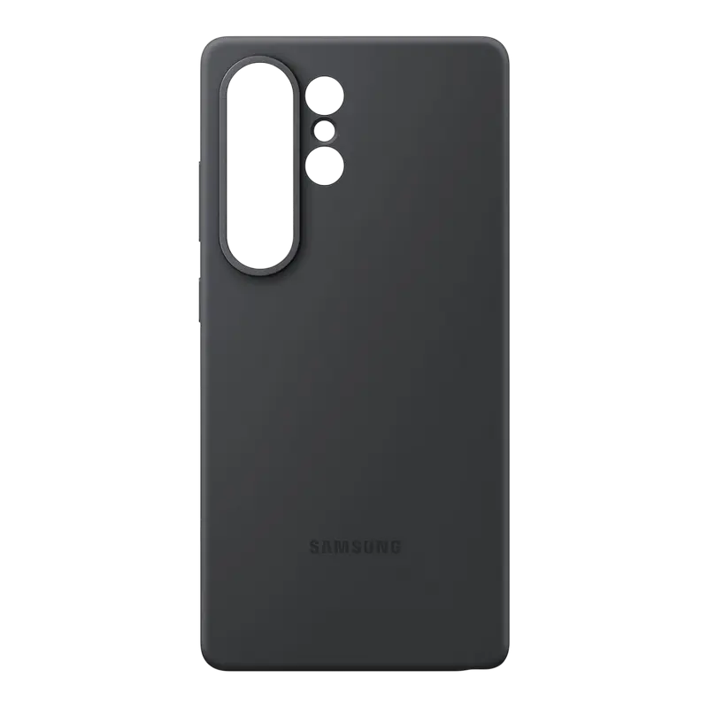Husa Samsung Silicone Cover Galaxy S25 Ultra, Negru