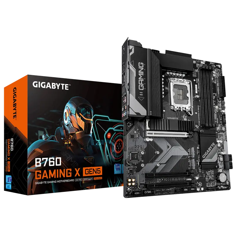 Купить  Материнские платы - Материнская плата Gigabyte B760 GAMING X GEN5..