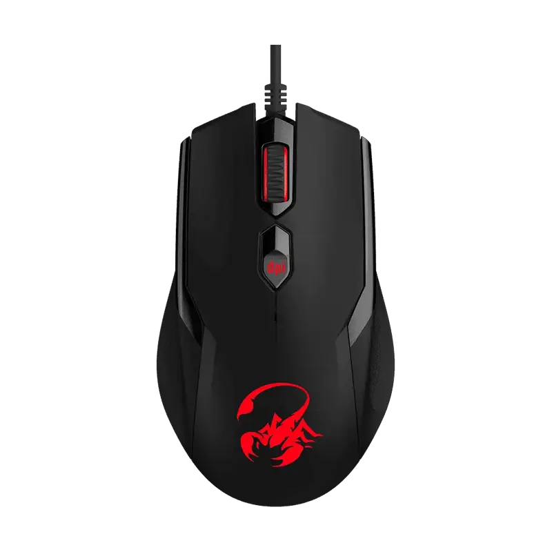Клавиатура и мышь Genius Scorpion KM-GX6, Проводное, Чёрный