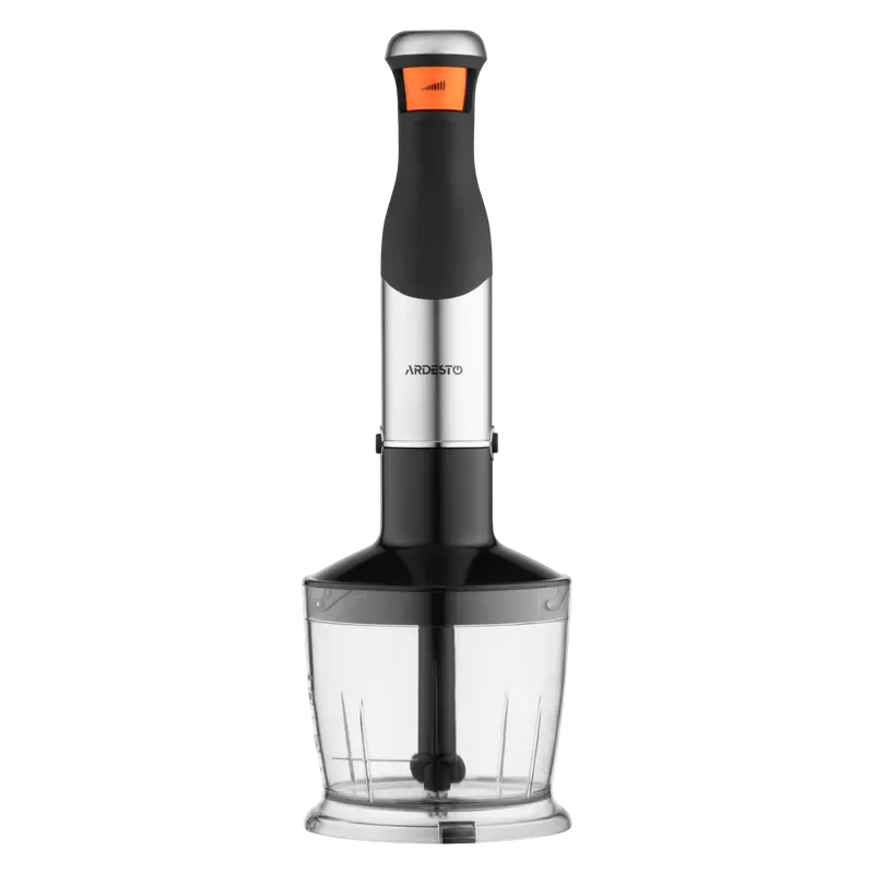 Blender de mână Ardesto HBG-800DWHCHC, Negru | Argintiu