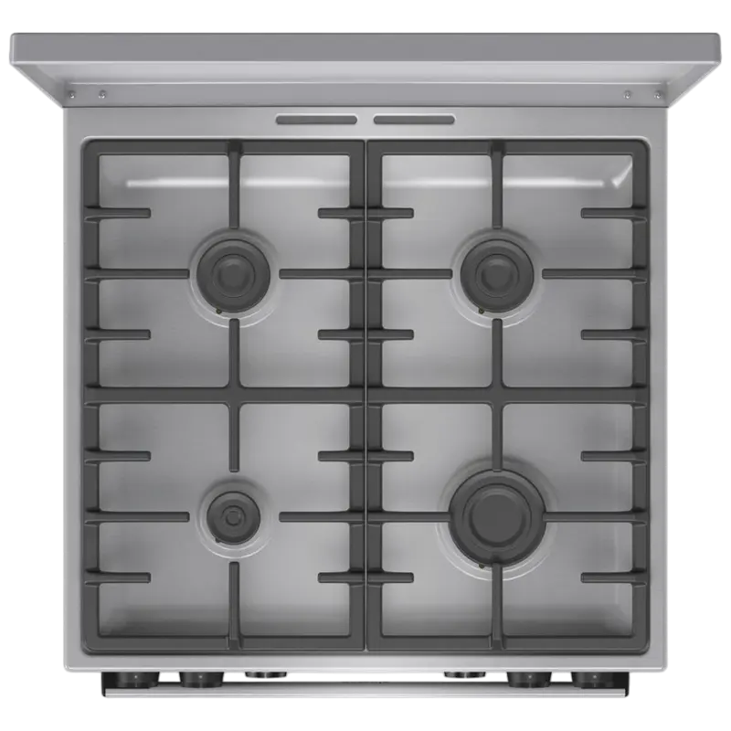Aragaz Mixt Gorenje GKS6C71XF, Oțel inoxidabil