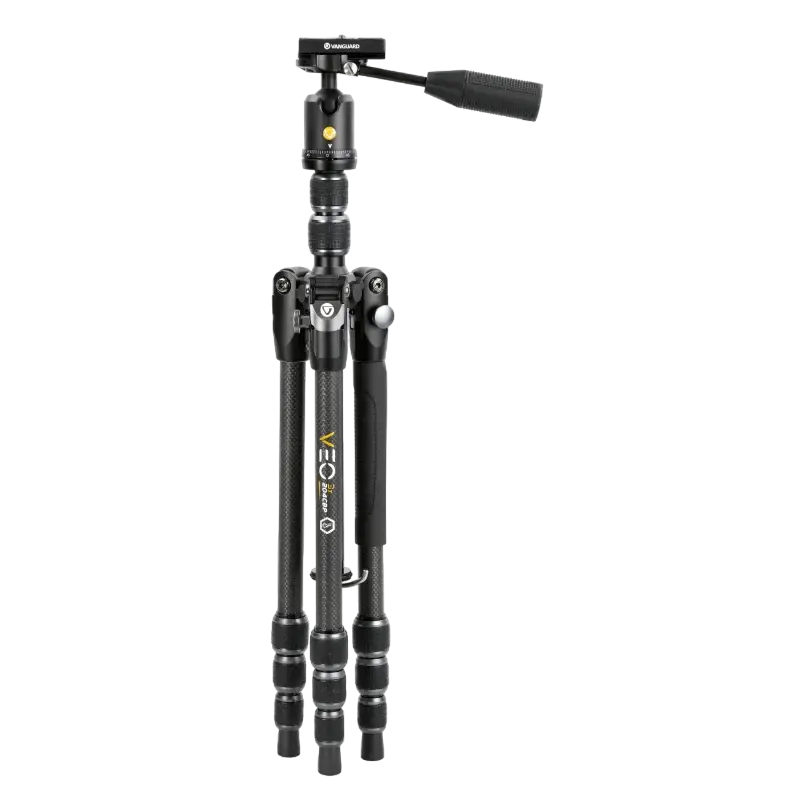 Trepied/Monopod Vanguard VEO3T 204CBP, Cap trepied de minge, Negru