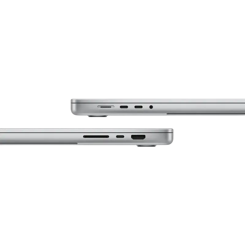 Laptop 16,2" Apple MacBook Pro 16 A2991, Argintiu, M3 Pro with 12-core CPU and 18-core GPU, 36GB/1024GB, macOS Sonoma