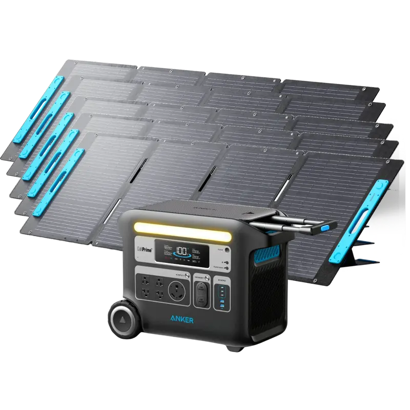 Centrală de încărcare Anker SOLIX F2000, 2400 W, Negru, Portabil