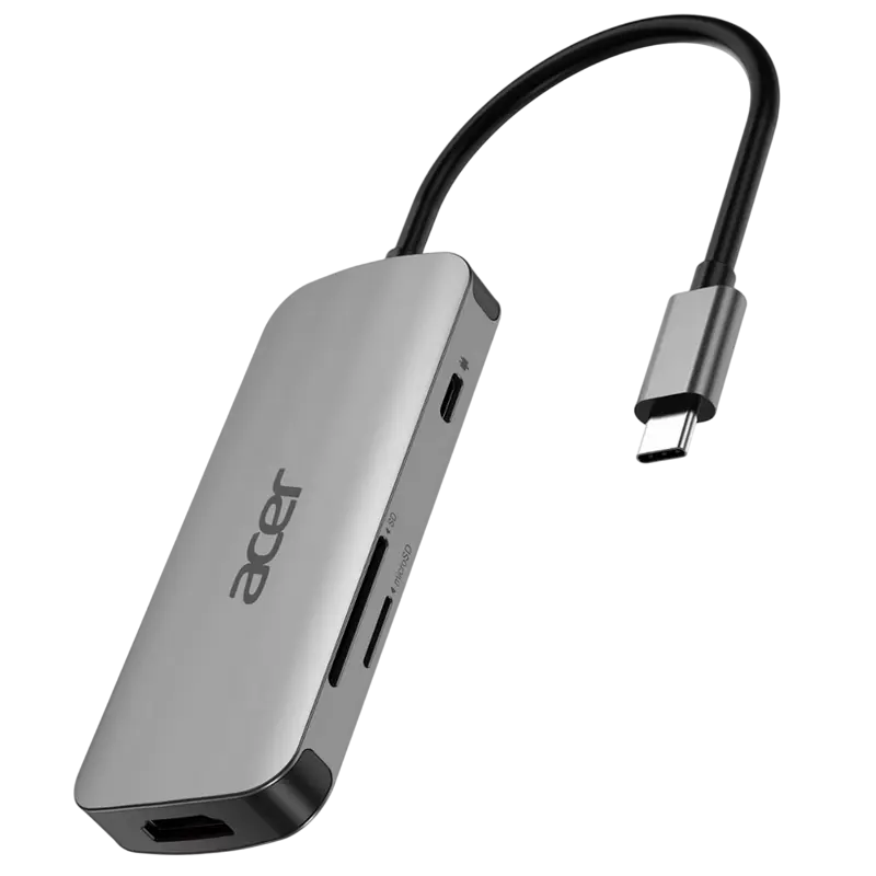 Stație Docking Acer HP.DSCAB.018, Argintiu