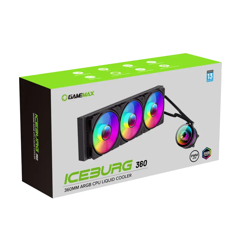 Răcitor de procesor Gamemax IceBurg 360 Infinity