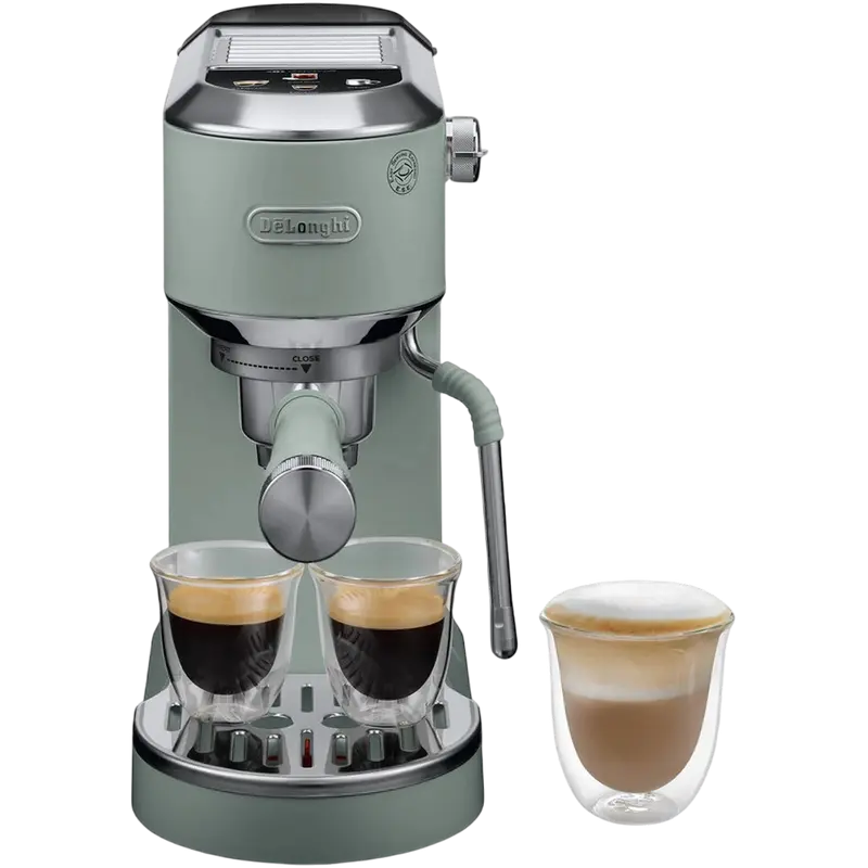 Купить  Кофеварки - Кофеварка рожковая DeLonghi EC890GR, 1450Вт, ..