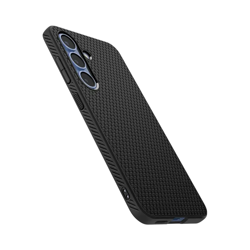 Husa Spigen Liquid Air pentru Samsung Galaxy S25+, Negru mat