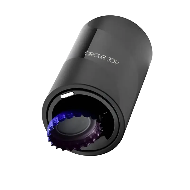 Deschizator de sticle Circle Joy CJ-KP05, Negru