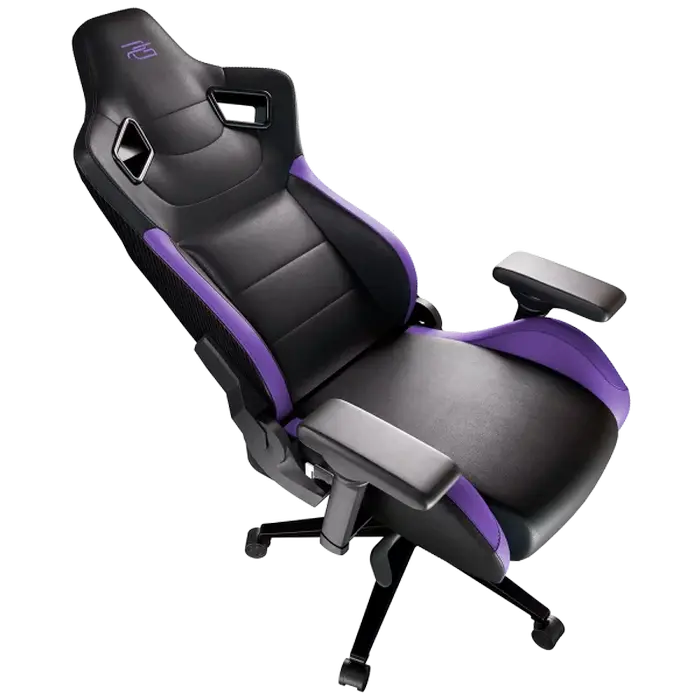 Игровое кресло Proove Gaming Major, Искусственная кожа, Чёрный | Фиолетовый