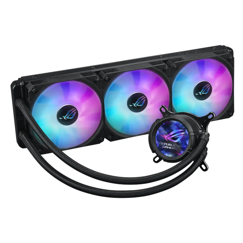 Кулер для процессора ASUS ROG Strix LC III 360 ARGB LCD
