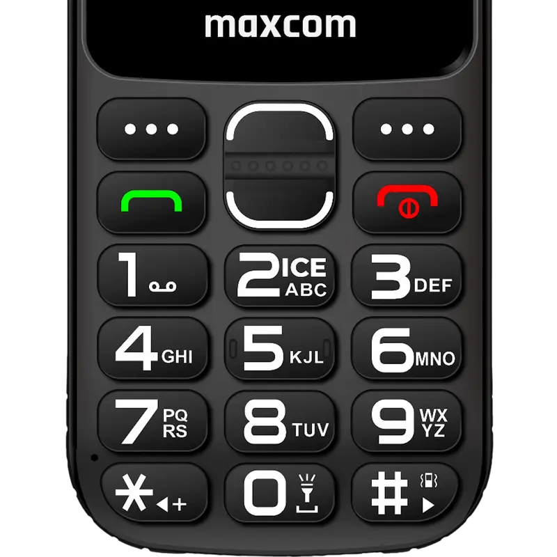 Telefon mobil MaxCom MM443, Negru