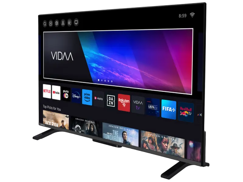 40" LED SMART TV Toshiba 40LV2463DG, 1920x1080 FHD, VIDAA U OS, Negru