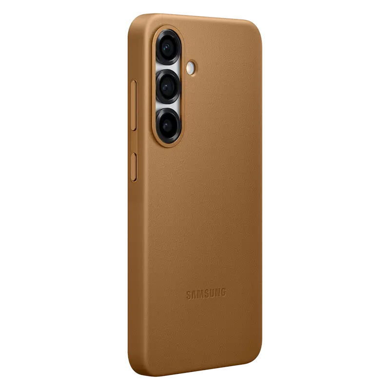 Husa Samsung Kindsuit pentru Galaxy S25, Camel