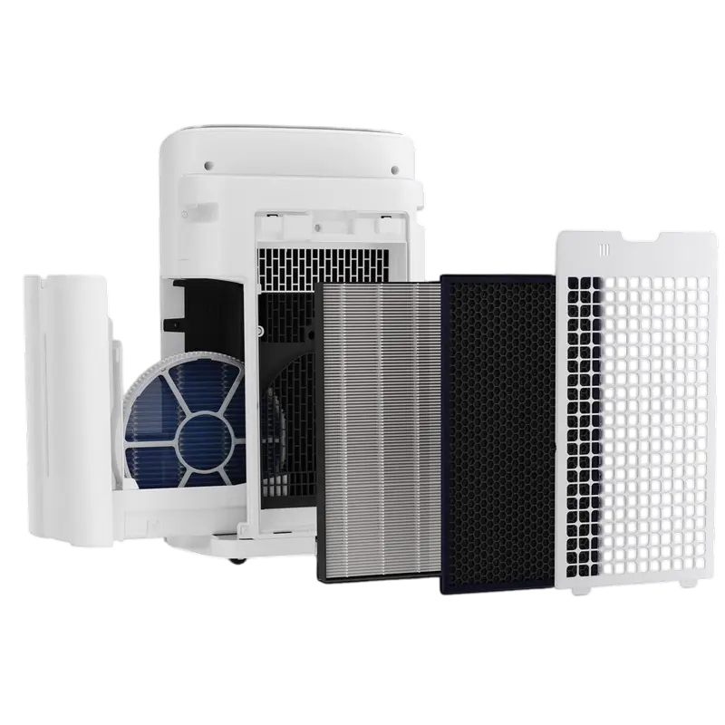 Umidificator și purificator de aer Sharp KIN42EUL, Alb