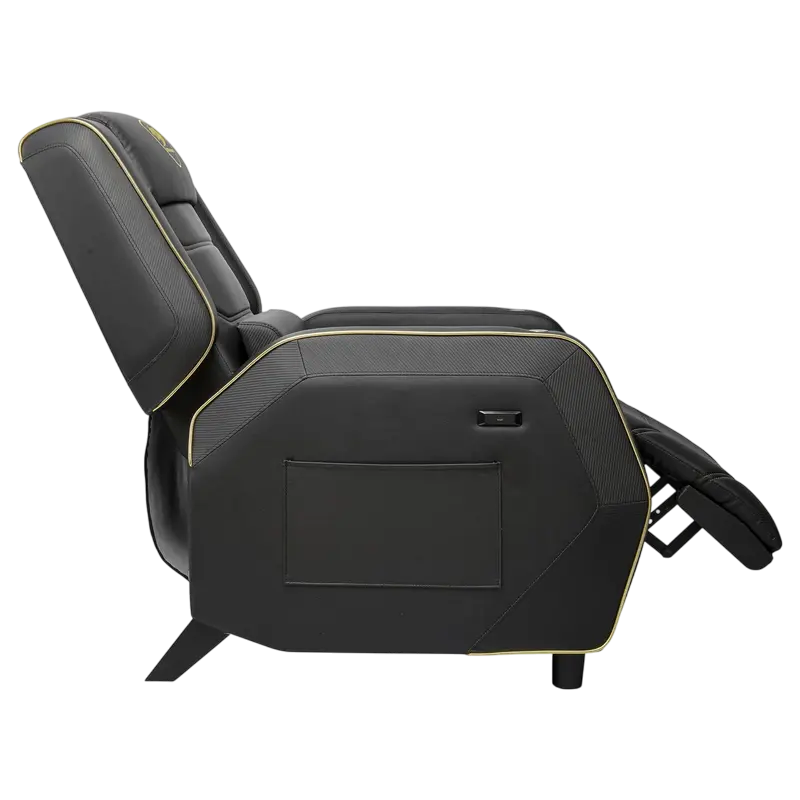 Scaun Gaming Cougar Ranger Pro Royal, PVC Piele, Negru | Auriu