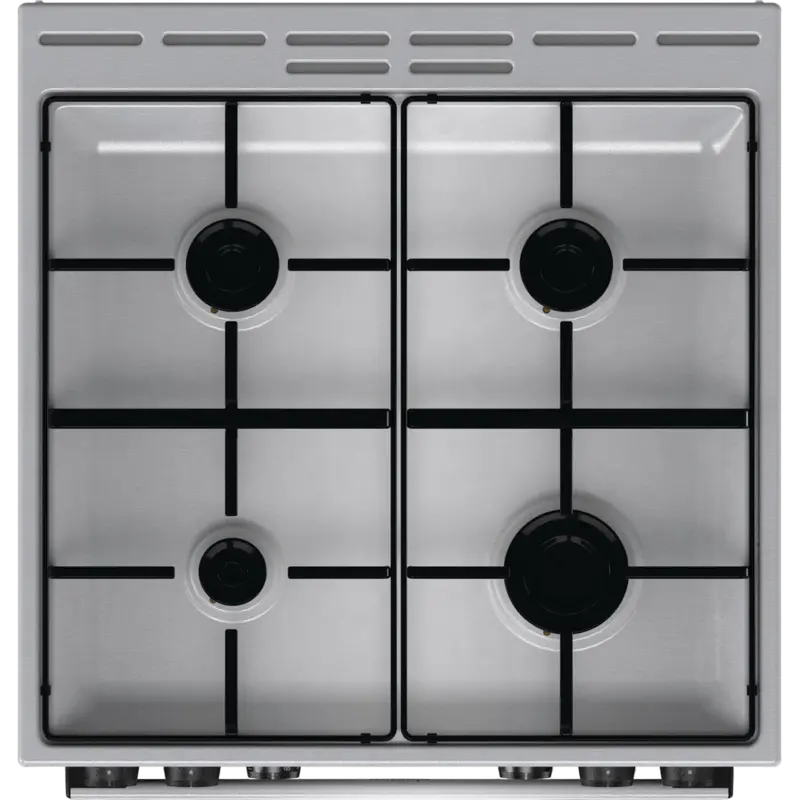 Aragaz Mixt Gorenje GKS6C70XJ, Oțel inoxidabil