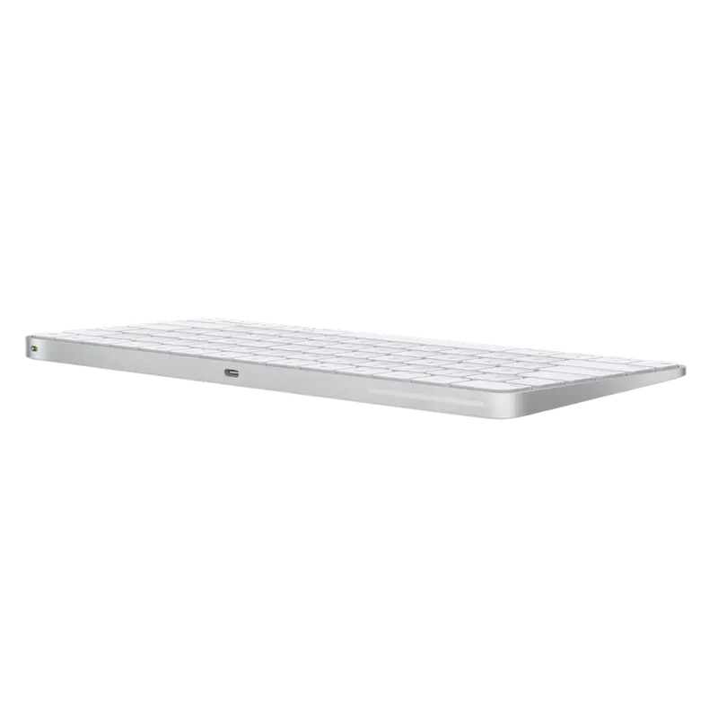 Tastatură Apple Magic Keyboard A3203 USB-С, Fără fir, Alb