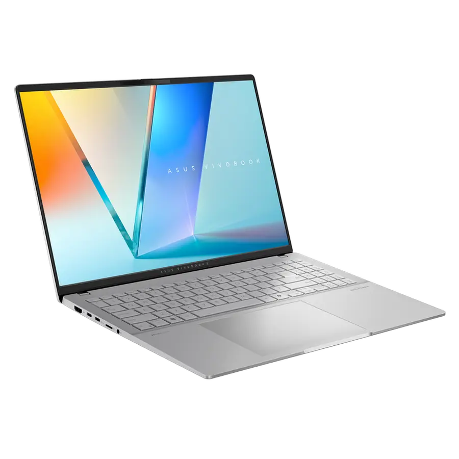 Laptop 16" ASUS Vivobook S 16 OLED M5606WA, Cool Silver, AMD Ryzen AI 9 HX 370, 32GB/1024GB, Fără SO