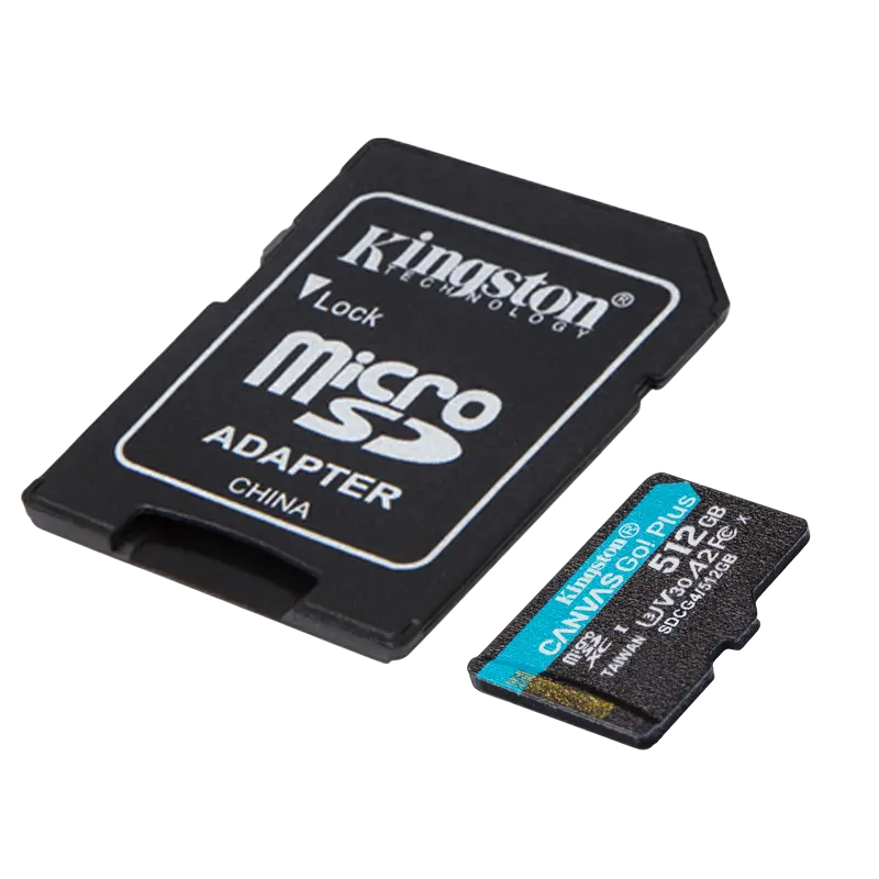 Card de Memorie Kingston Canvas Go! Plus, 512GB (SDCG4/512GB)