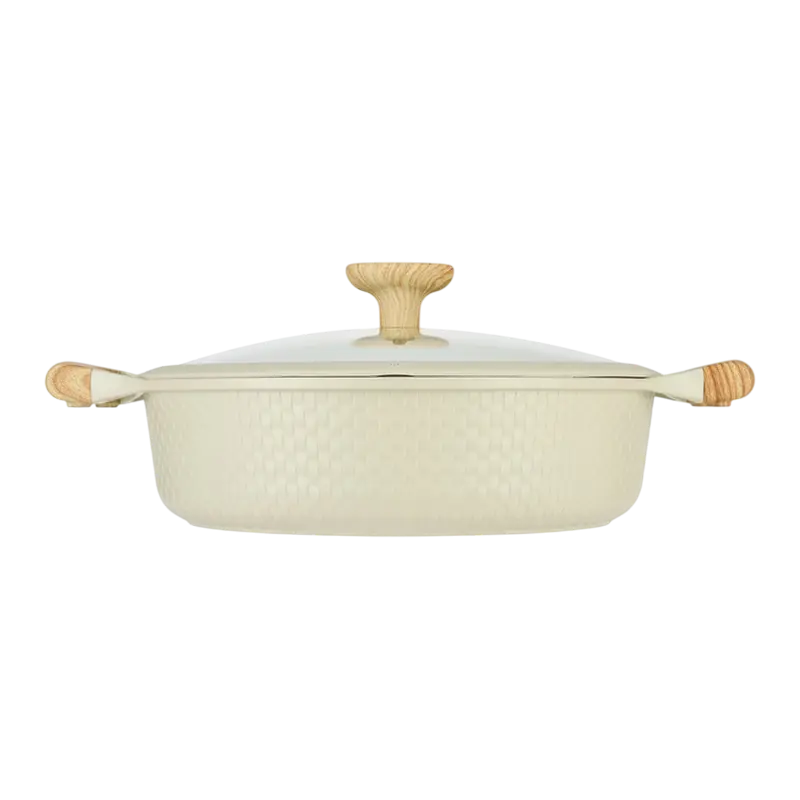 Cratița RESTO 93806, 4,1L, 28cm, Bej