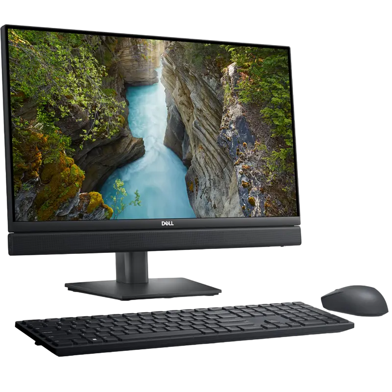 Computer All-in-One DELL OptiPlex 7410, 23,8", Intel Core i7-13700, 16GB/512GB, Linux Ubuntu, Negru