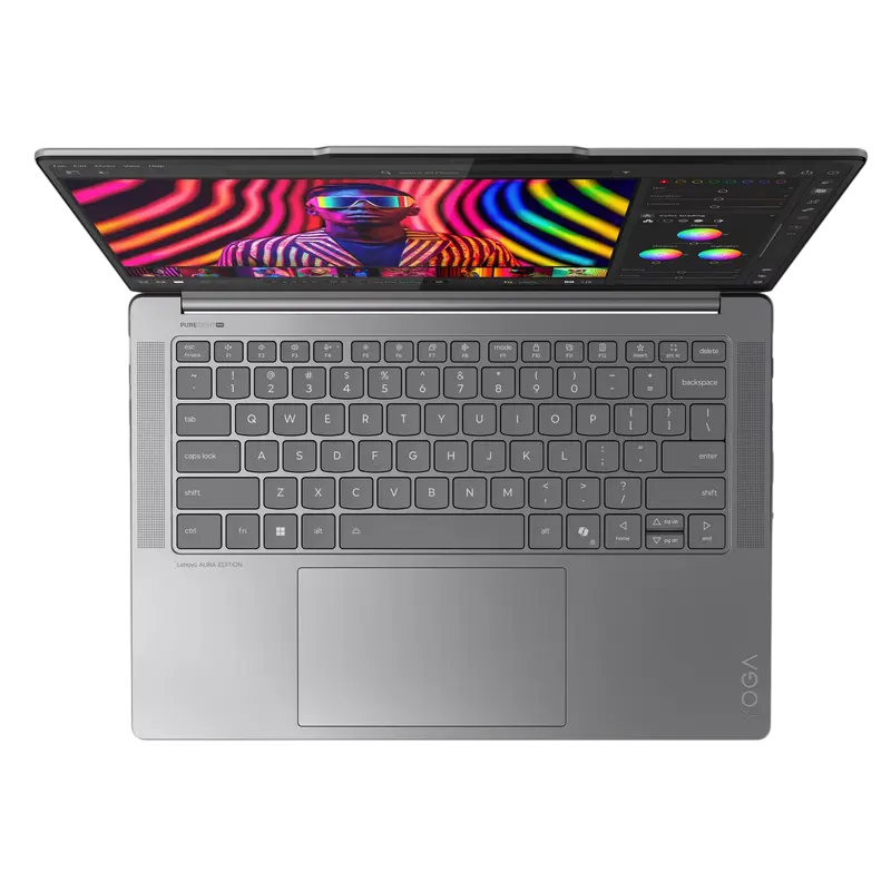 Ноутбук 14,5" Lenovo Yoga Pro 7 14IAH10, Luna Grey, Intel Core Ultra 7 255H, 32Гб/1024Гб, Windows 11 Home SL