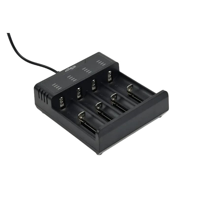 Încărcător Acumulatori Energenie BC-USB-02, Negru