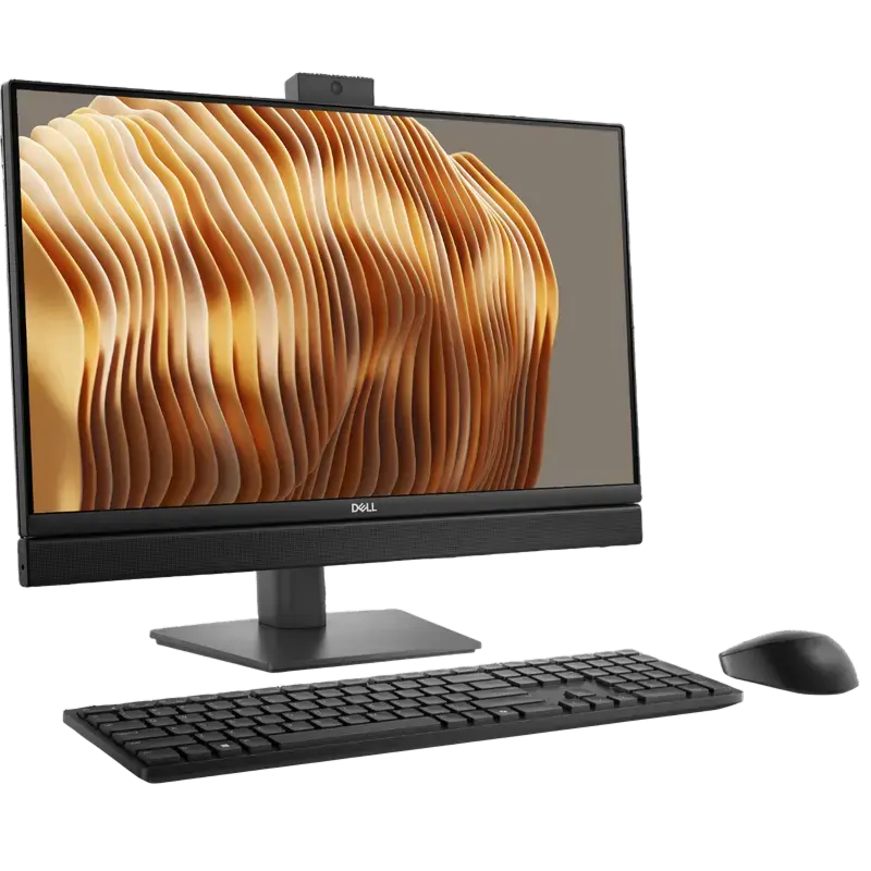 Моноблок DELL QC24250, 24", Intel Core Ultra 7 256, 16Гб/512Гб, Windows 11 Pro, Чёрный