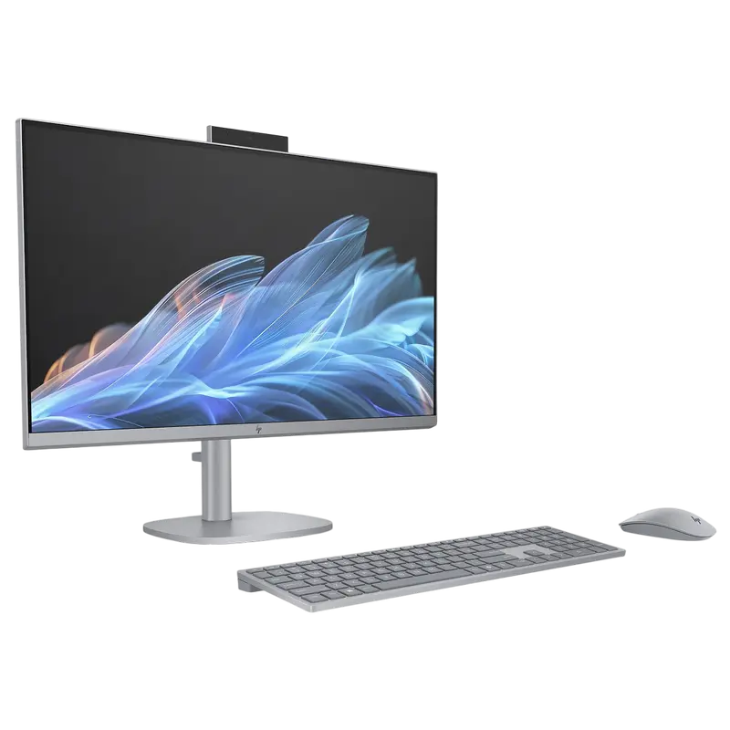 Computer All-in-One HP OmniStudio X 27, 27", Intel Core Ultra 9 125H, 16GB/1024GB, Windows 11 Home, Argintiu