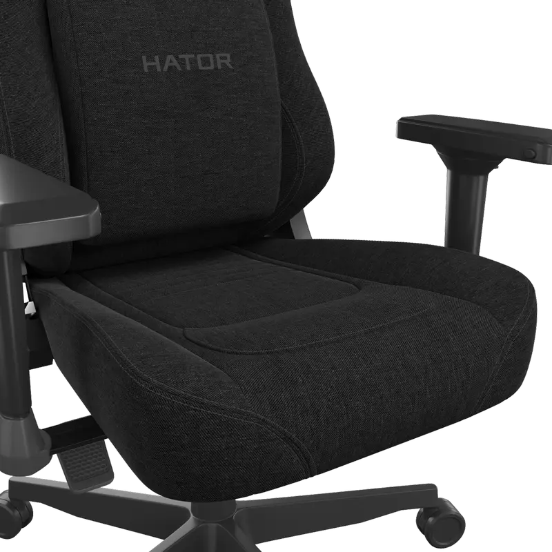 Scaun Gaming HATOR Darkside 3L Pro, Textil, Negru