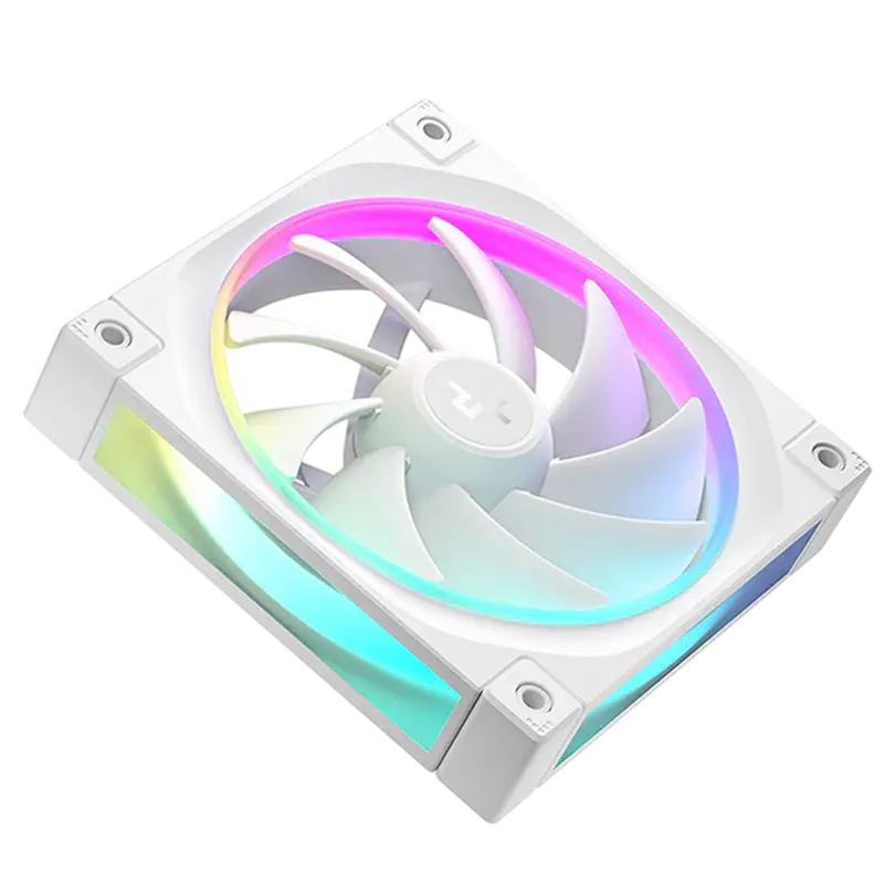 Ventilator PC Deepcool FL12 SE WH 3in1 kit, 120 mm