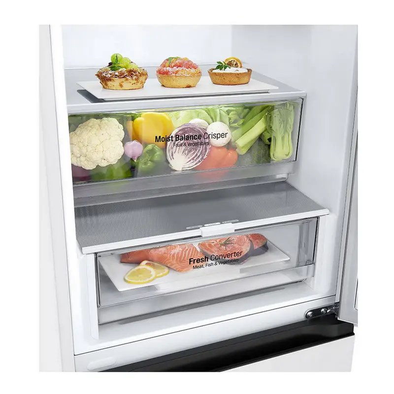 Frigider LG GBV3100CSW, Alb