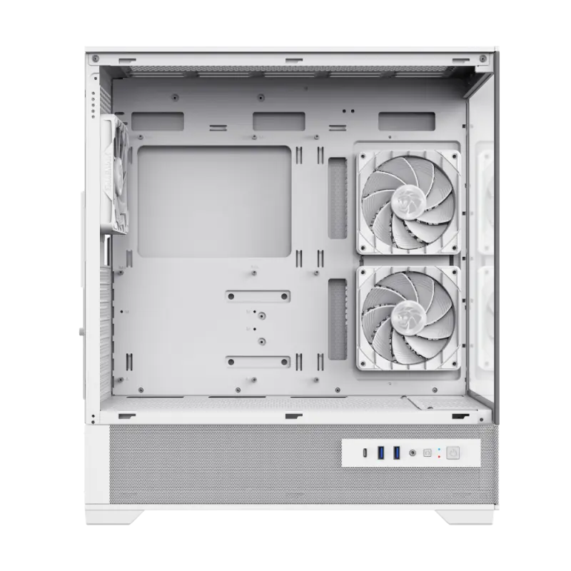 Carcasă PC Gamemax VISTA 2 AW, Midi-Tower, Fără PSU, Alb