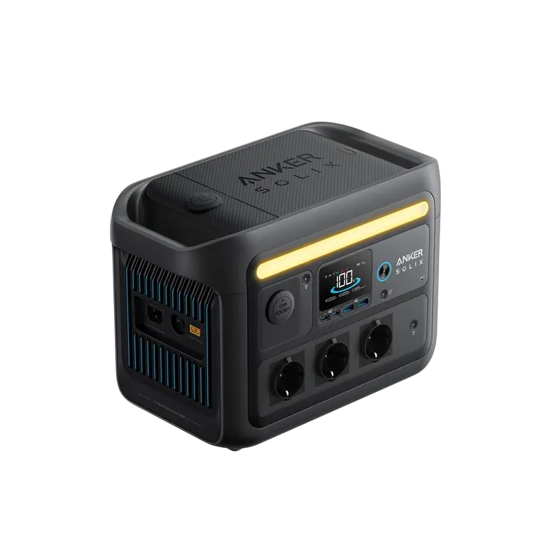 Зарядная станция Anker SOLIX C800X, 768 Вт, Чёрный, Портативная