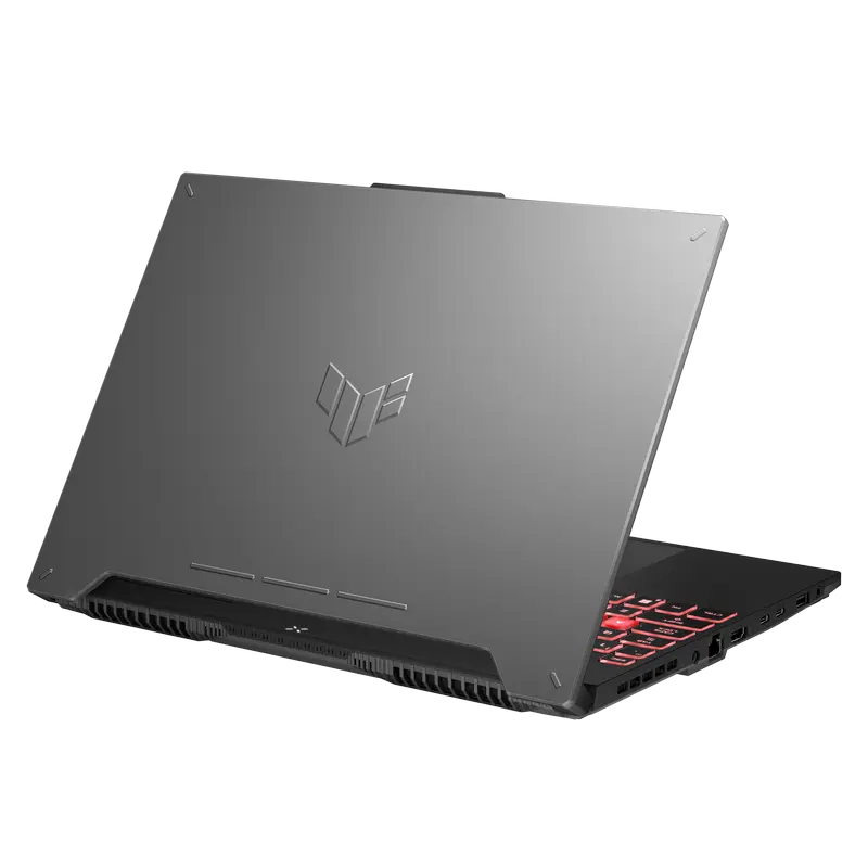 Laptop Gaming 15,6" ASUS TUF Gaming A15 FA507UI, Mecha Gray, AMD Ryzen 7 8845HS, 16GB/1024GB, Fără SO
