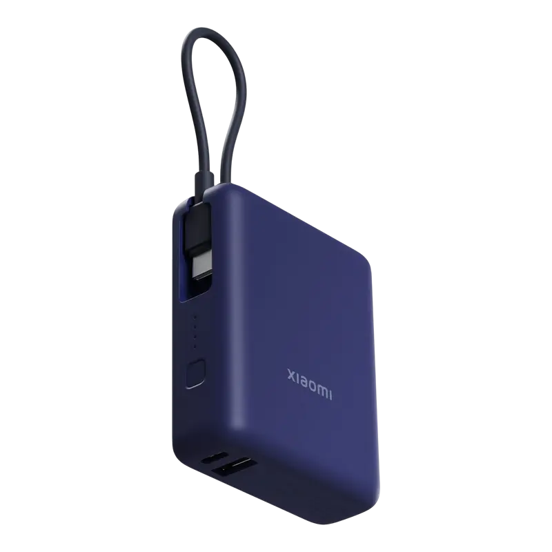 Acumulator extern Xiaomi BHR9341GL, 10000mAh, Albastru