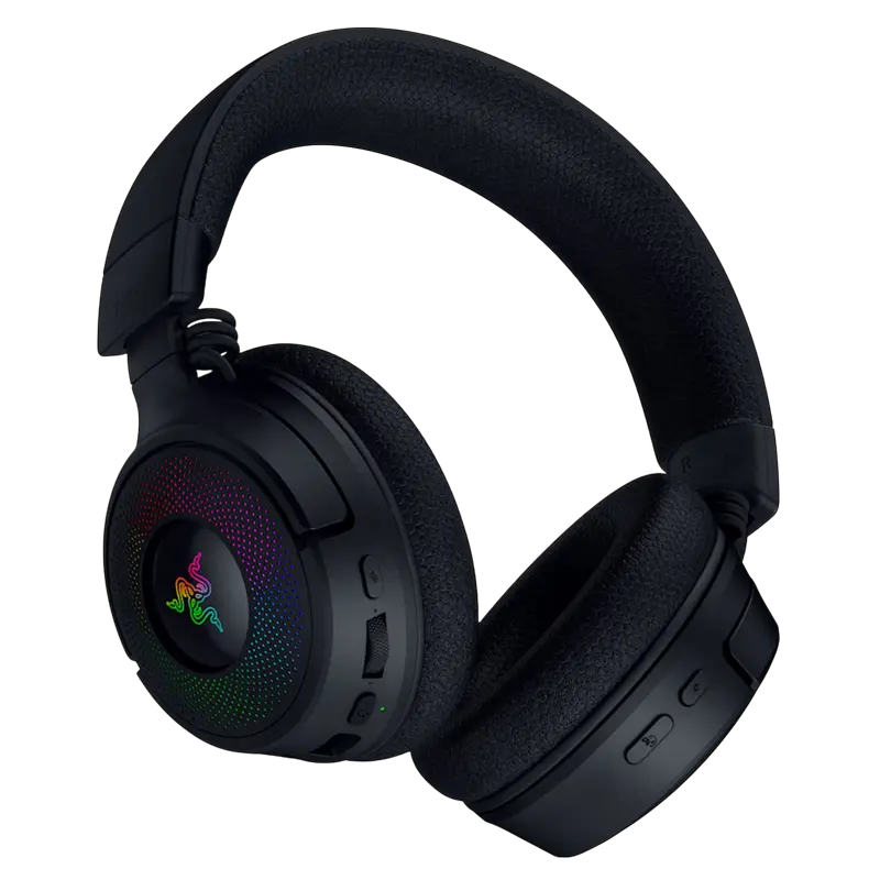 Căști gaming Razer Kraken V4, Cu fir, Negru