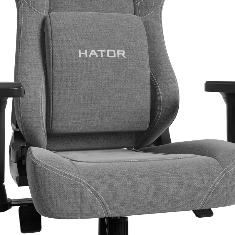 Игровое кресло HATOR Darkside 3L Pro, Ткань, Серый