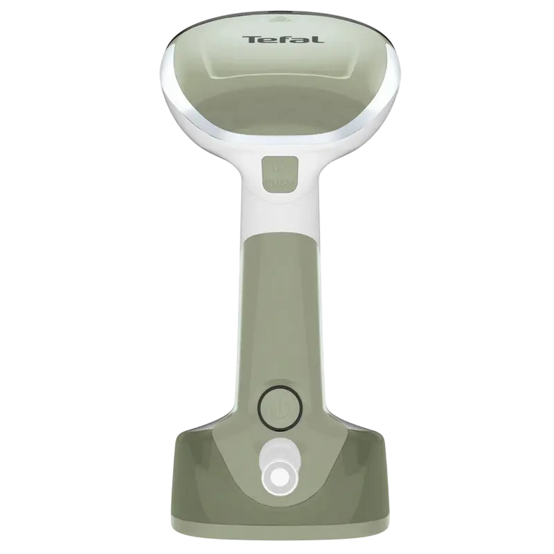Aparat de călcat vertical cu aburi Tefal DT3053E1, Alb | Verde