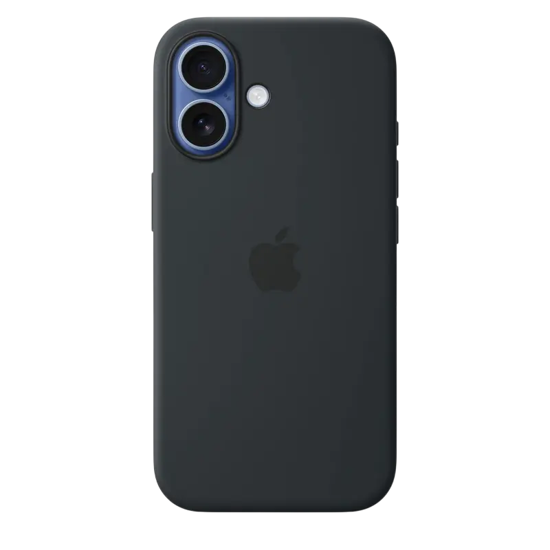 Чехол Apple iPhone 17 Silicone Case with MagSafe, Чёрный