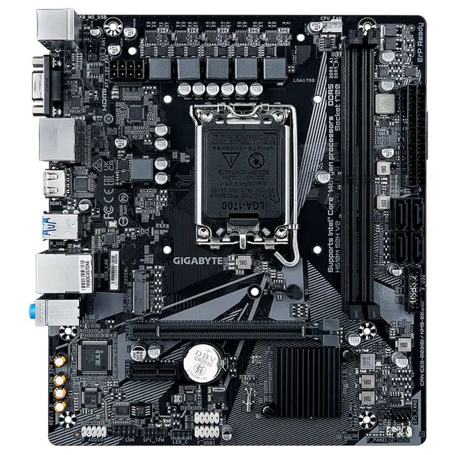 Placă de bază Gigabyte H610M S2H V2, LGA1700, Intel H610, Micro-ATX