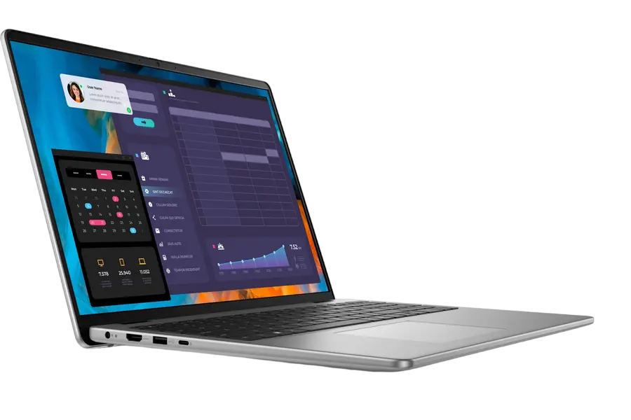 Laptop de afaceri 16" DELL Vostro 5640, Gri Titan, Intel Core i5-1334U, 16GB/1024GB, Linux Ubuntu