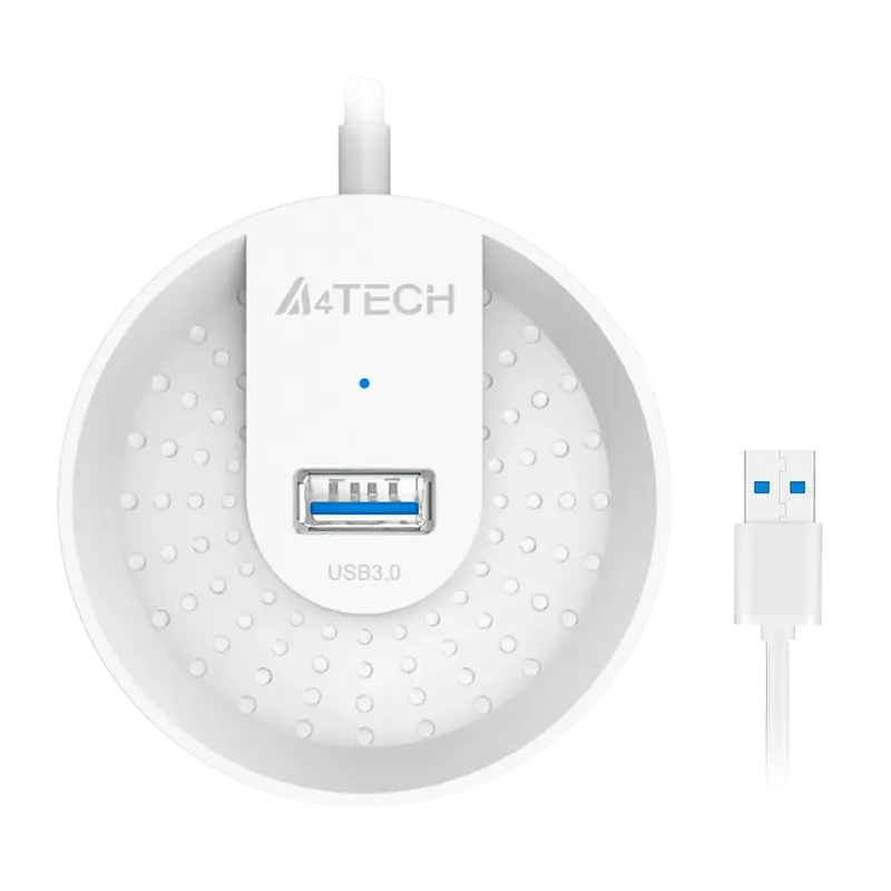 USB-концентратор A4Tech HUB-30, Белый